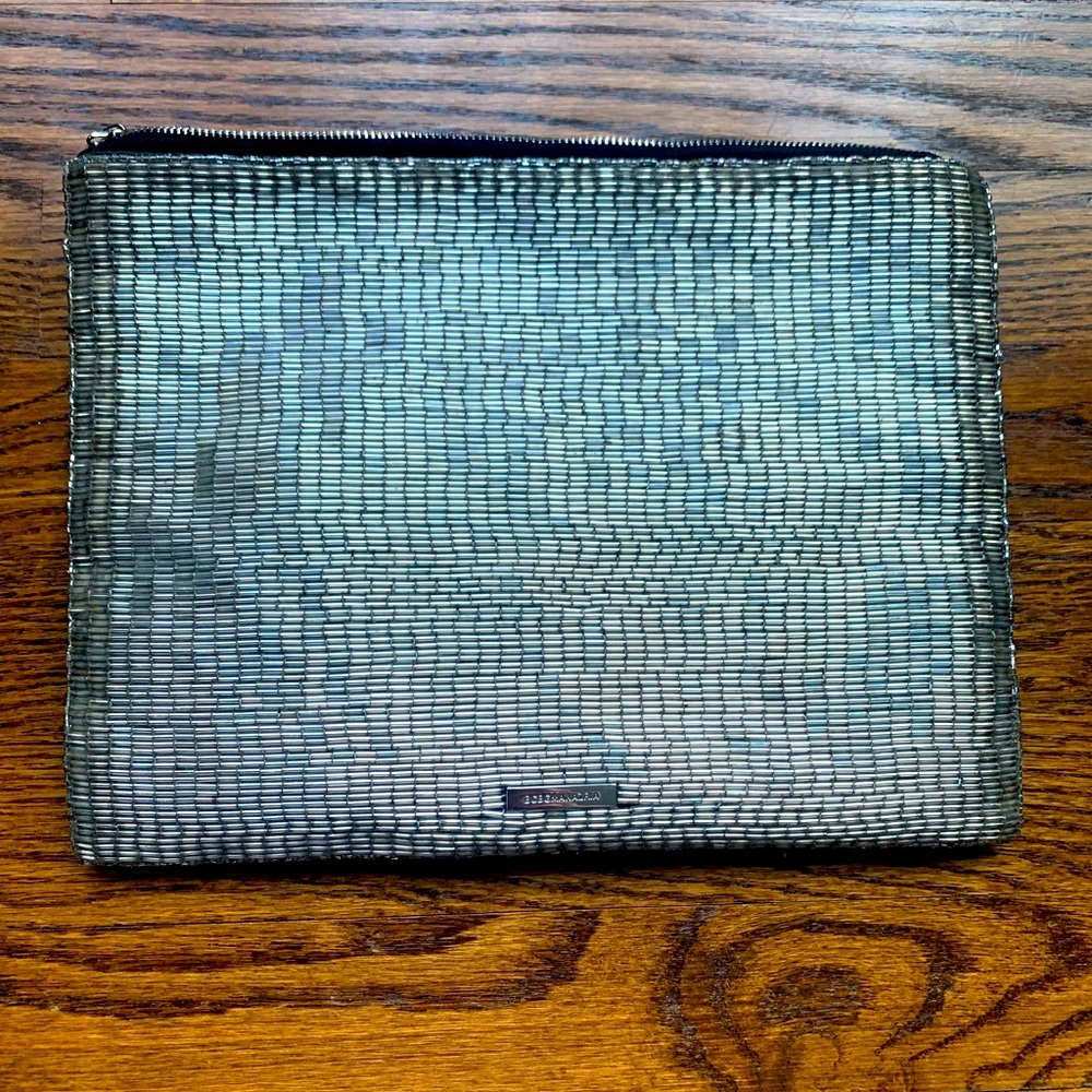 BCBG sequined evening clutch bag-NEVER USED!